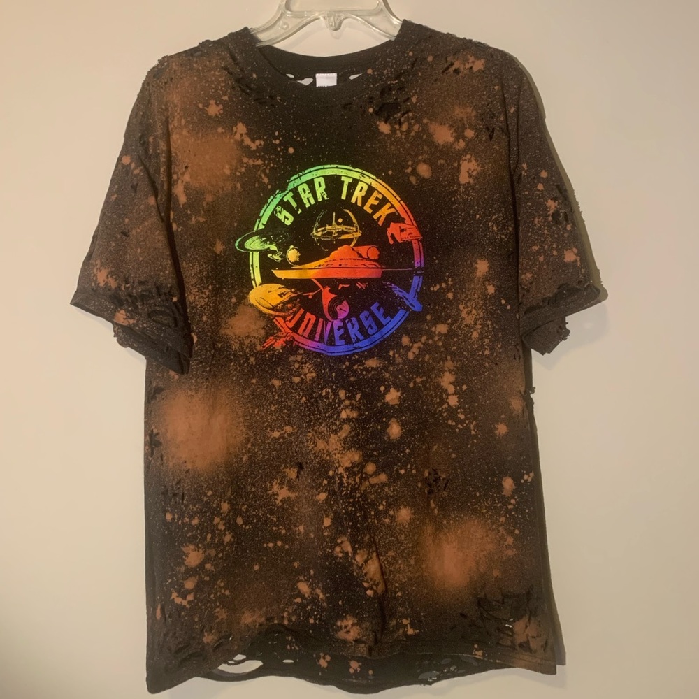 Bleached & Distressed Star Trek T-Shirt